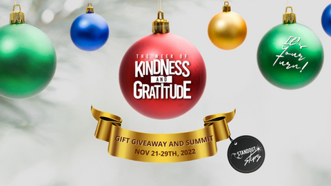 The Week Of Kindness And Gratitude Gift Giveaway and Summit